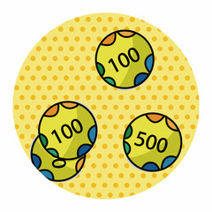 casino number ball theme elements