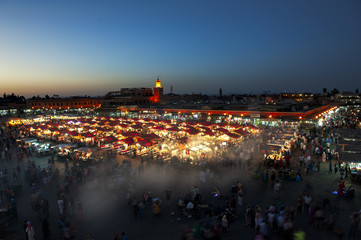 Jemaa el Fna, Marrakech, Marocco