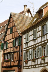 Abitazione tipica alsaziana