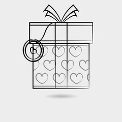 Gift box icon