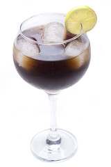 Long Island tea cocktail