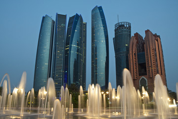 Naklejka premium Abu Dhabi