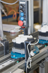 Production of plastic components