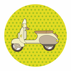 transportation motor theme elements vector, eps