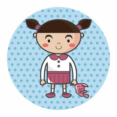 family girl character theme elements