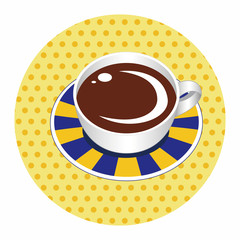 coffee theme elements vector,eps