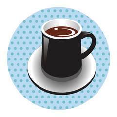 coffee theme elements vector,eps