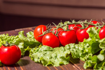 Fresh summer  tomatoes