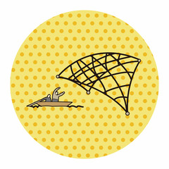 fishing cartoon theme elements