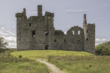 Fototapeta na wymiar Kilchurn Castle in Scotland