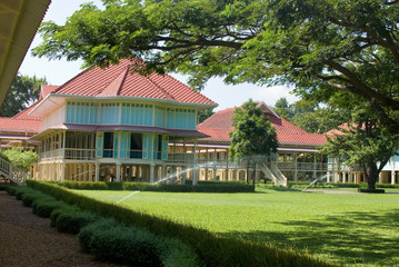 Fototapeta na wymiar Rama 6 palace at Hua Hin