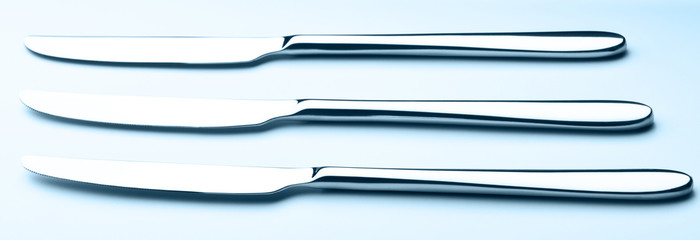 three table knives