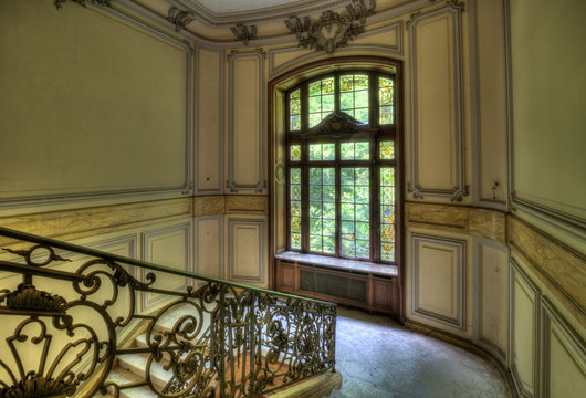 Treppenhaus im Chateau