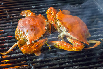 crab seafood Barbecue Grill