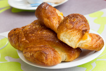Cappuccino and pastries