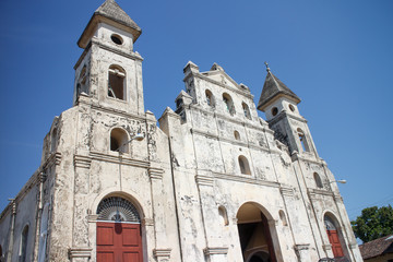 Fototapeta na wymiar iglesia de Guadalupe, Granada Nicaragua