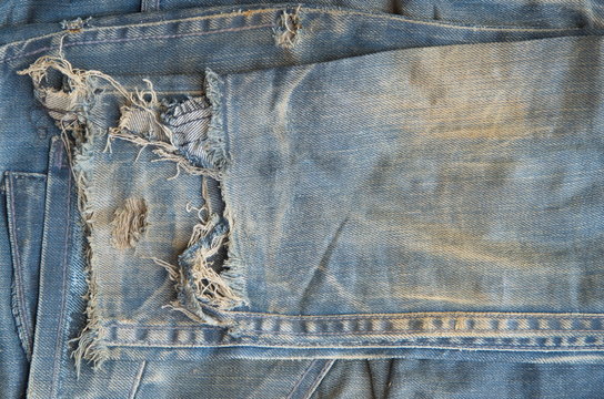 Old Jeans Trousers.