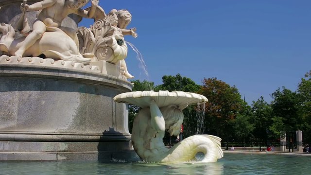 Pallas Athene Brunnen Wien