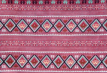 Thai woven cloth.