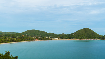 East Thailand sea scape.