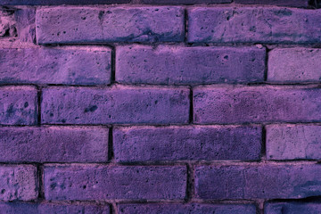 Texture. Brick. Wall. A background with attritions and cracks