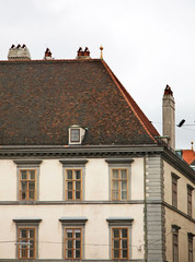 Old building in Vienna. Austria 