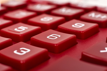 Number on calculator