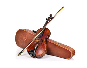 Classic old violin