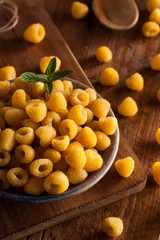 Raw Organic Yellow Raspberries