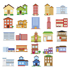 buildings set