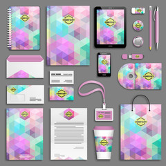 Corporate identity template set