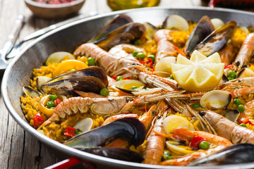 Seafood Spanish Paella