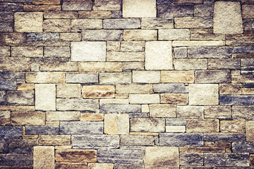 Background of stone wall texture photo