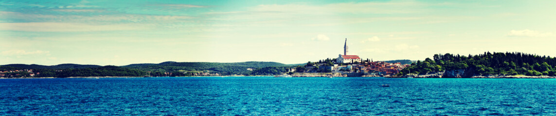 Fototapeta premium Old harbor at Rovinj