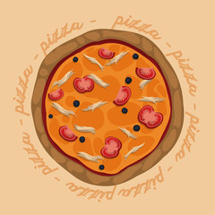 Pizza design.