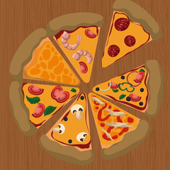 Pizza design.