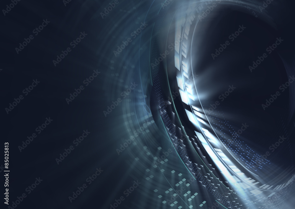 Canvas Prints abstract futuristic global background