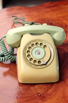 old phone of vintage style