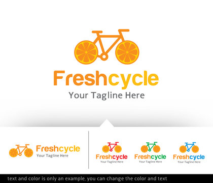 Fresh Cycle Logo Design Template