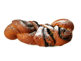 булка хлеба с маком