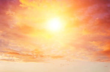 sunset sky