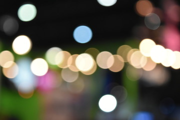 Colorful bokeh images for wallpapers, texture, background.
