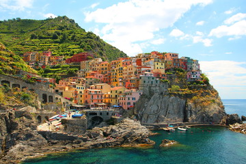 Cinque Terre, Italy - obrazy, fototapety, plakaty