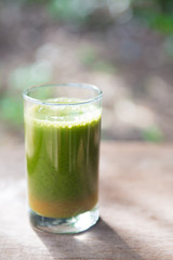 vegetable smoothie drink for health