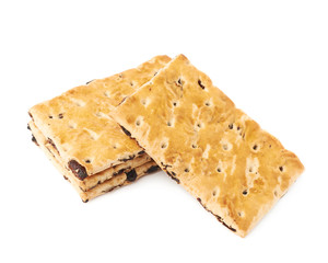 Cracker raisin cookies composition