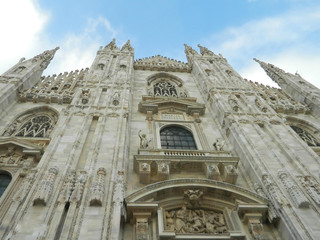 Fototapeta premium Milano Dome ( Duomo ) , amazing architecture.