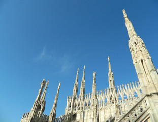 Fototapeta premium Milano Dome ( Duomo ) center of the city