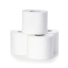 Toilet paper isolated
