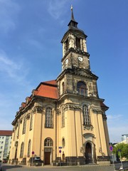 Fototapeta na wymiar Annenkirche in Dresden