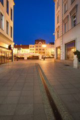 Fototapeta na wymiar Old Town of Bydgoszcz by Night
